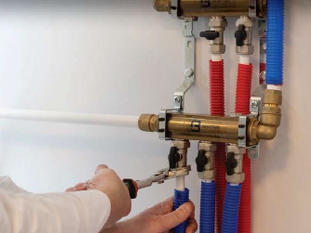 Collector installatie voor de verwarming